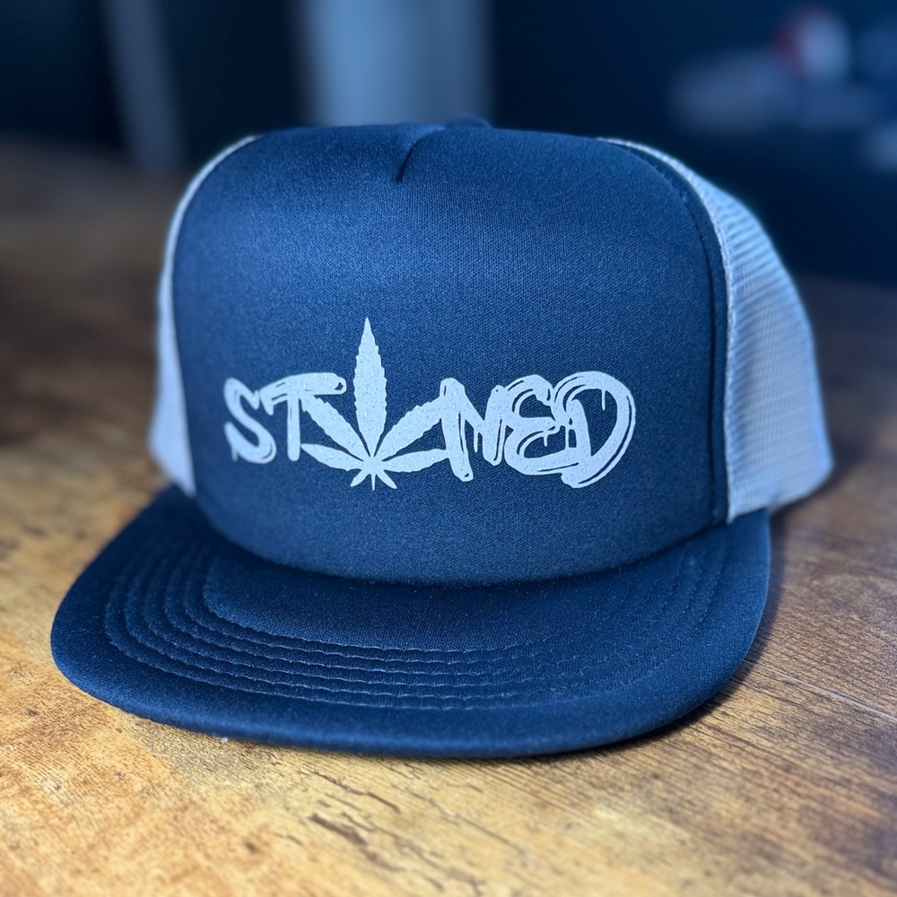 Stoned trucker hat